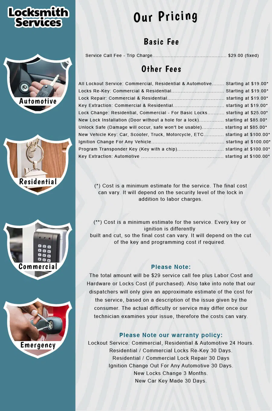 Metro Master Locksmith Riviera Beach, FL 561-223-4930