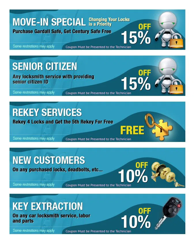 Metro Master Locksmith Riviera Beach, FL 561-223-4930 - coupons8-set-five